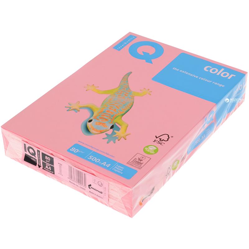 Papier kopírovací. A4 80g  PI25 ružová/500 listov