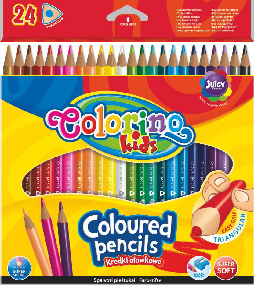 Ceruzky COLORINO/24 3HR farebná súprava