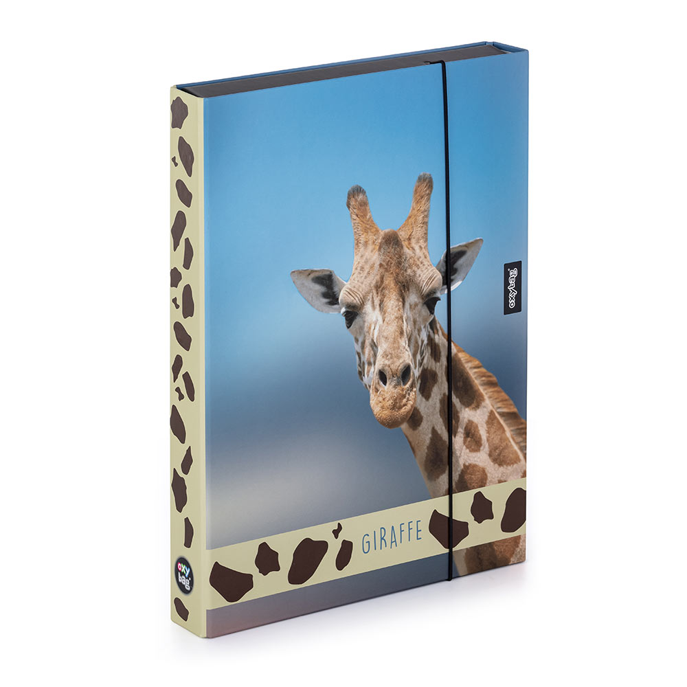 Dosky A4 školské + BOX KARTON Jumbo Žirafa 1-43622