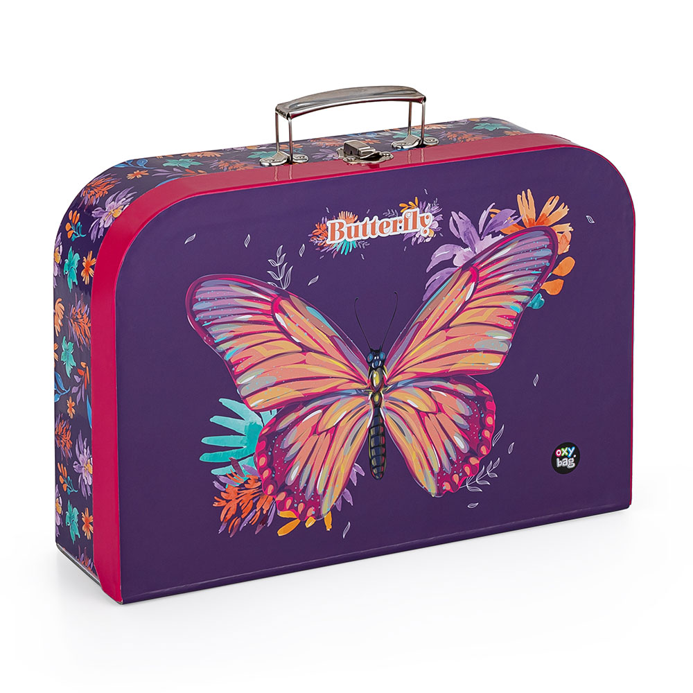 Kufrík KARTON lamino 34cm Motýl 3-64723